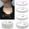 Crystal Choker Necklaces Charms