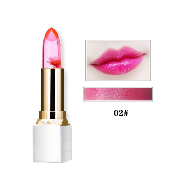 Transparent Natural Red Lip Stick Temperature Color Change Long-lasting
