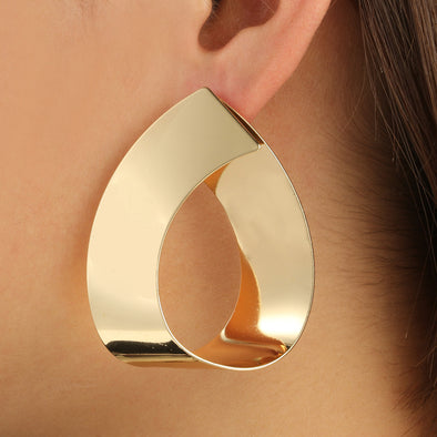 Statement Earrings Punk Geometric