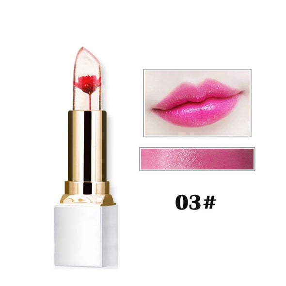 Transparent Natural Red Lip Stick Temperature Color Change Long-lasting