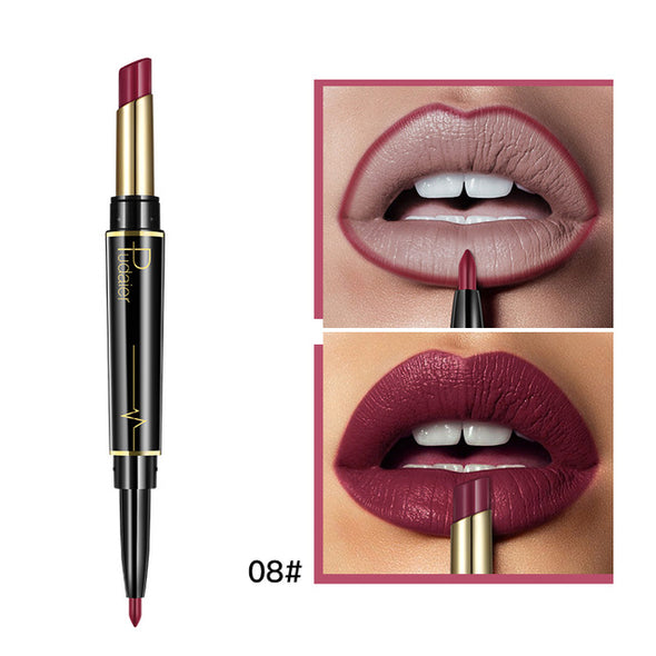 Matte Lipstick Wateproof Double Ended Long Lasting Lipsticks
