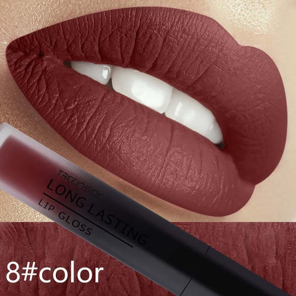 24 Color Liquid Lipstick Matte Makeup Waterproof Red Lip Long Lasting