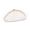White Pink Acrylic Big Statement Ring  Women