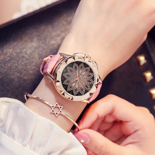 Casual Crystal Dress Wristwatch