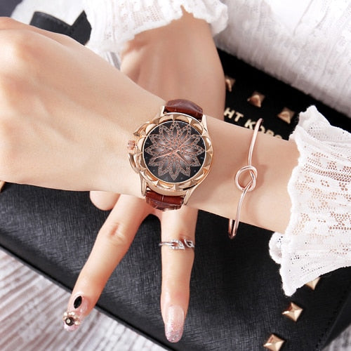 Casual Crystal Dress Wristwatch