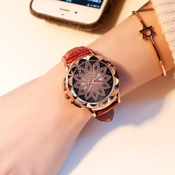Casual Crystal Dress Wristwatch