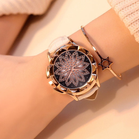 Casual Crystal Dress Wristwatch