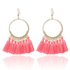 Handmade Statement Tassel Earrings