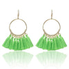 Handmade Statement Tassel Earrings