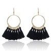 Handmade Statement Tassel Earrings
