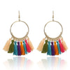 Handmade Statement Tassel Earrings