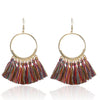 Handmade Statement Tassel Earrings