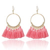 Handmade Statement Tassel Earrings