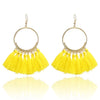 Handmade Statement Tassel Earrings
