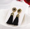 Handmade Statement Tassel Earrings