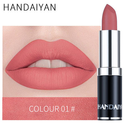 Matte Lipstick Color Cosmetics Waterproof Long Lasting