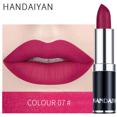 Matte Lipstick Color Cosmetics Waterproof Long Lasting