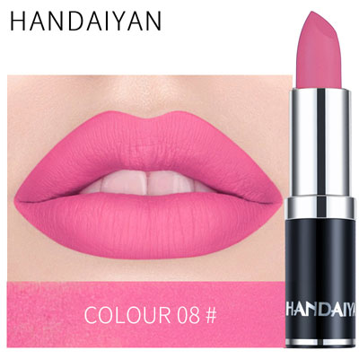 Matte Lipstick Color Cosmetics Waterproof Long Lasting