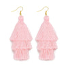 3 Layered Tassel Earrings