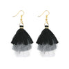 3 Layered Tassel Earrings