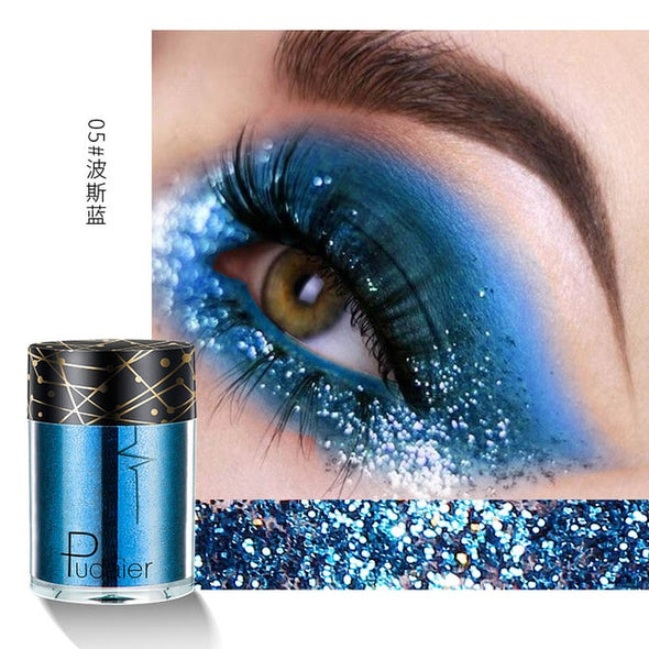 Glitter Eyeshadow Metal Powder Laser oogschaduw Festival Tattoo Makeup