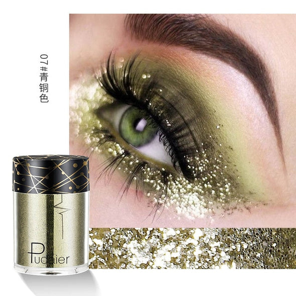 Glitter Eyeshadow Metal Powder Laser oogschaduw Festival Tattoo Makeup