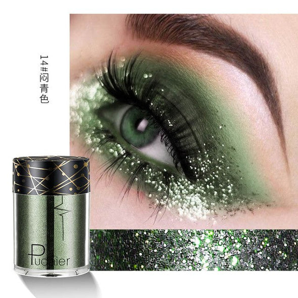 Glitter Eyeshadow Metal Powder Laser oogschaduw Festival Tattoo Makeup