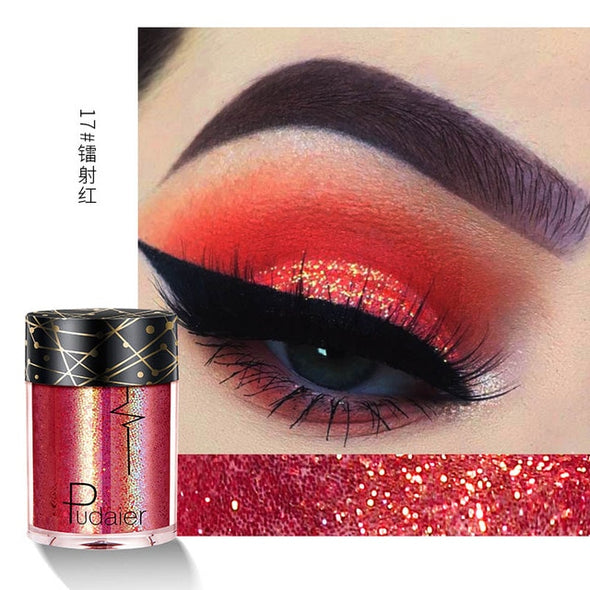 Glitter Eyeshadow Metal Powder Laser oogschaduw Festival Tattoo Makeup