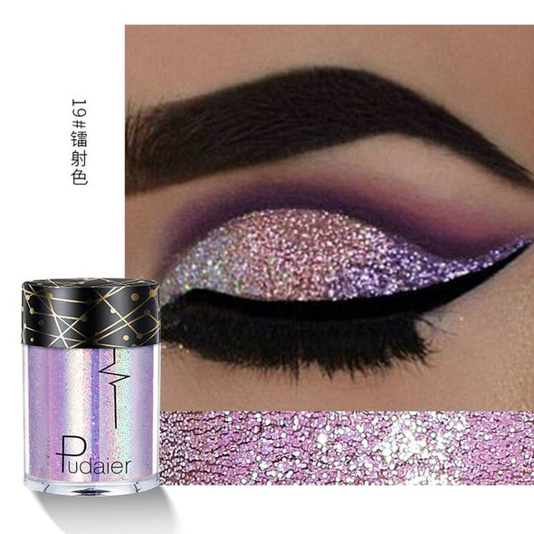 Glitter Eyeshadow Metal Powder Laser oogschaduw Festival Tattoo Makeup
