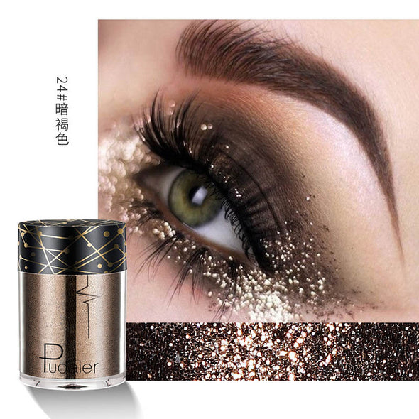 Glitter Eyeshadow Metal Powder Laser oogschaduw Festival Tattoo Makeup