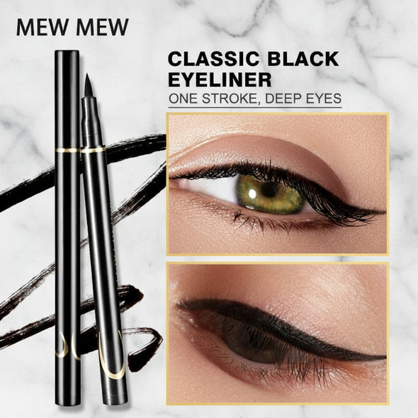 Waterproof Black Eyeliner Pencil Liquid Make Up Long lasting