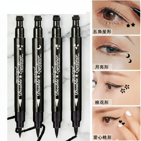 Double head black long Eyeliner