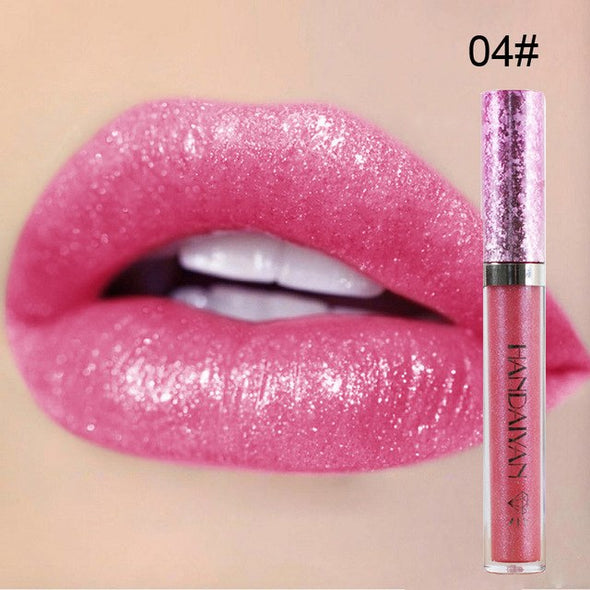 Waterproof Glitter Lipstick